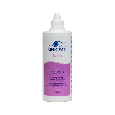 Unicare Saline Unicare Saline 360 Milliliter - Oogverzorging