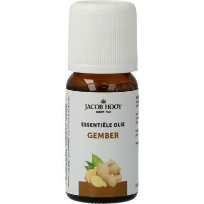 Jacob Hooy Gember olie Jacob Hooy Gember olie 10 Milliliter - Aromatherapie