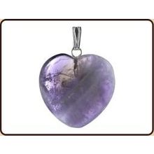 Foto van Hanger hart 20 mm amethist