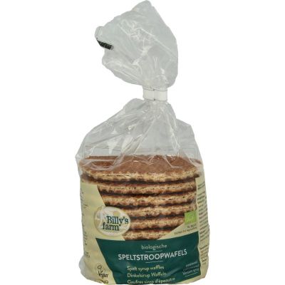 Billy's Farm Spelt stroopwafels 300 gram - Koek