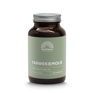 Mattisson Tarwekiemolie/wheat germ oil 1000mg Mattisson Tarwekiemolie/wheat germ oil 1000mg 90 capsules - Fytotherapie