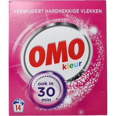 OMO Poeder color 14sc 798 gram - Wasmiddel