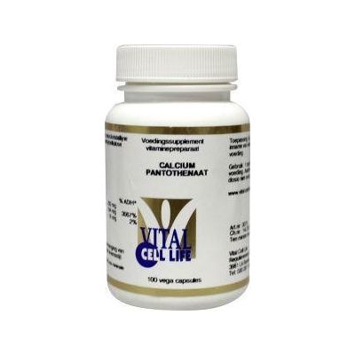 Vital Cell Life Vitamine B5 calciumpantothenaat 200 mg