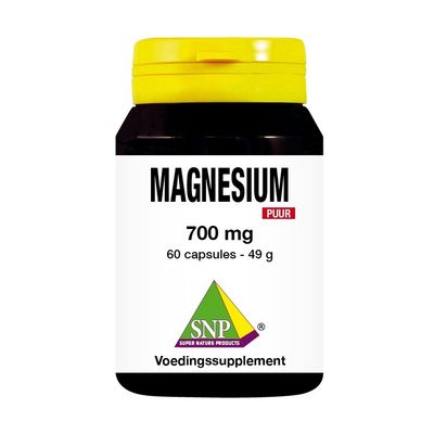 SNP Magnesium 700 mg puur 60 capsules - Mineralen enkel