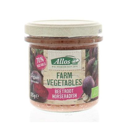 Allos Farm vegetables rode biet & mierikswortel
