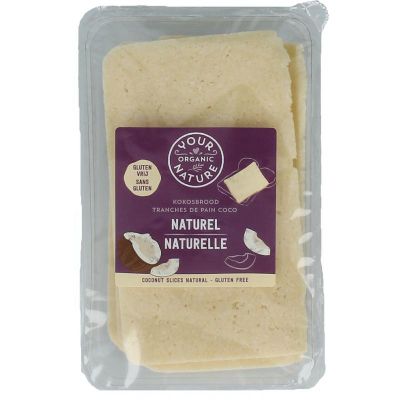 Your Organic Nat Kokosbrood naturel bio Your Organic Nat Kokosbrood naturel bio 225 gram - Voeding