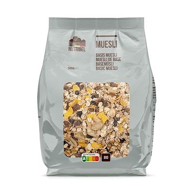 Nutribel Muesli basis bio 500 gram - Voeding
