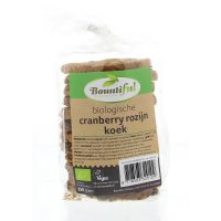Bountiful Cranberry rozijnkoek bio