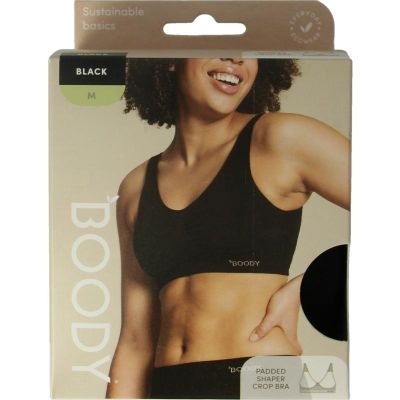 Boody Padded shaper crop bh zwart M