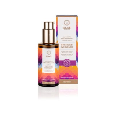 Khadi Ayurvedic holy body shatavari 100 milliliter - Overig lichaam