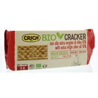 Crich Crackers olijfolie met zout rood