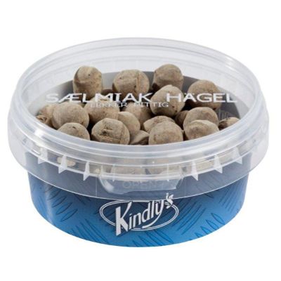 Kindlys salmiak hagels 120 gram - Snoep en chocola