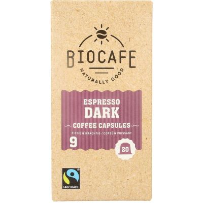 Biocafe Espresso capsules