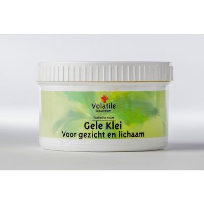 Volatile Gele klei poeder 150 gram - Overig lichaam
