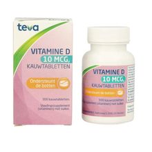 Foto van Teva Vitamine D 10 mcg 400IE