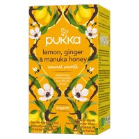 Pukka Org. Teas Lemon ginger manuka honey