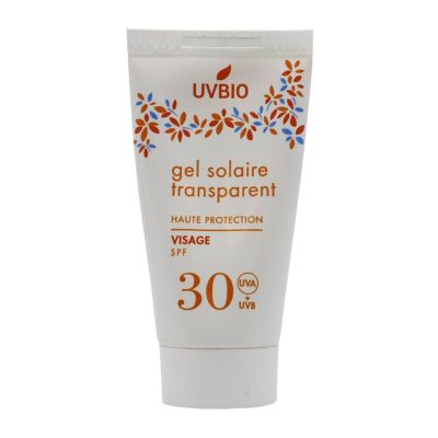 Uvbio Sunscreen gel SPF 30 (face) Bio