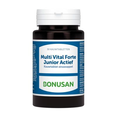 Bonusan Multi Vital forte junior actief 30kt - Vitamine multi