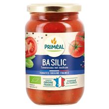 Foto van Primeal Tomatensaus bascilicum uit Frankrijk bio