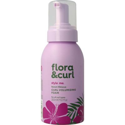 Flora & curl hibiscus volumizing foam