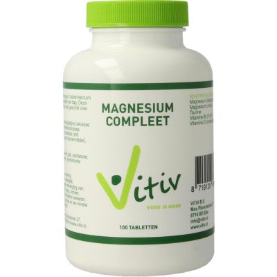 Foto van Vitiv Magnesium complex met taurine