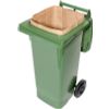 Afbeelding van Biomat Wastebag compostable paper 120 x 140