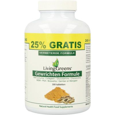 Livinggreens gewrichten formule curc & coll