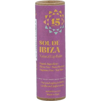 Foto van Sol de Ibiza Lippenbalsem SPF15 vegan