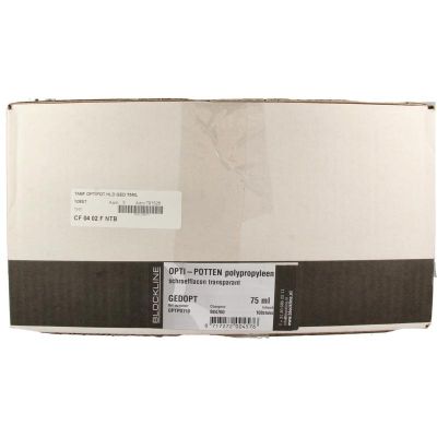 Blockland Tabletflacon optipot helder gedopt 75 ml 108 stuks - Verpakkingsmaterialen