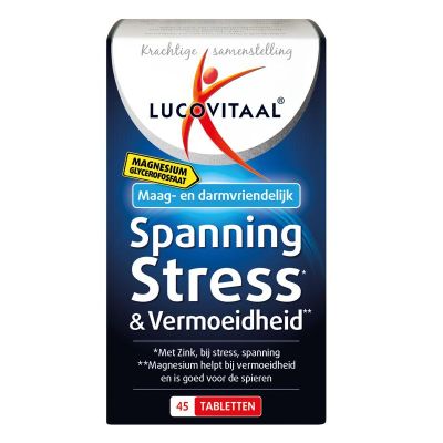 Lucovitaal Magnesium spanning stress & vermoeidheid