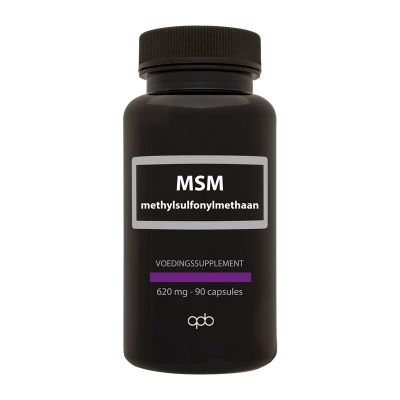 Apb Holland MSM 620 mg puur 90 capsules - Glucosaminen chondroitine MSM