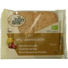 Foto van Billy'S Farm Spelt amandelkoeken