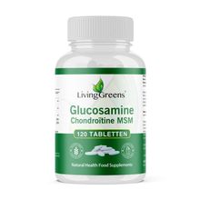 Foto van Livinggreens Glucosamine chondroitine MSM