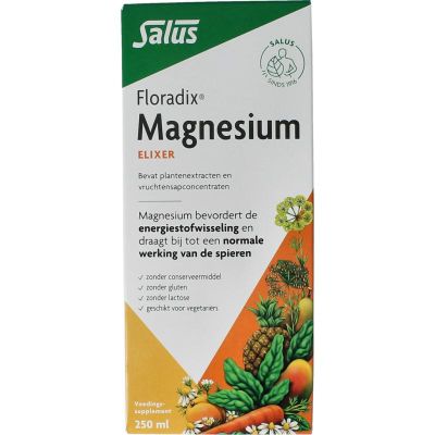 Salus Floradix magnesium 250 Milliliter - Mineralen multi