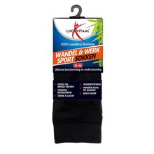 Foto van Lucovitaal Bamboe wandel werk sportsokken maat 35-38