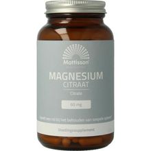 Foto van Mattisson Active magnesium citraat 400 mg