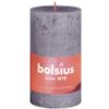 Afbeelding van Bolsius Rustiek stompkaars shine 100/50 frosted lavender