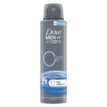 Foto van Dove Men+ care deodorant spray clean comfort 0%