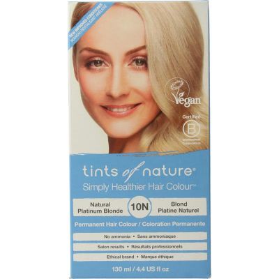 Tints Of Nature 10N platina blond Foto van Tints Of Nature 10N platina blond