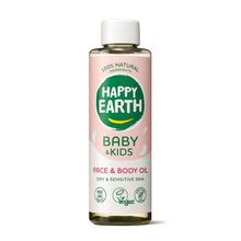 Foto van Happy Earth Gezicht & lichaam olie voor baby & kids