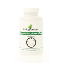 Foto van Livinggreens Magnesium calcium zink