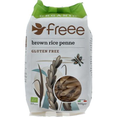Doves Farm Glutenfree brownrice penne bio 500 gram - Voeding