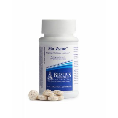 Biotics Mo-zyme 50 mcg 100 tabletten - Mineralen enkel