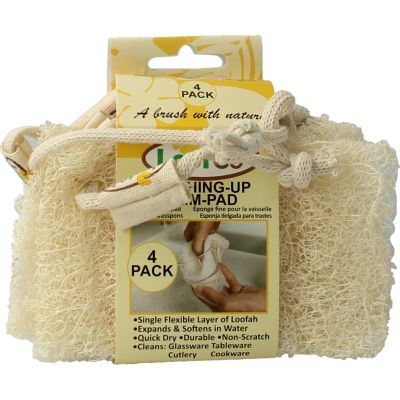 Loofco Schoonmaakspons loofah dun bio Foto van Loofco Schoonmaakspons loofah dun bio