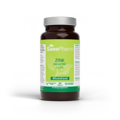 Sanopharm Zink 7.5 mg WholeFood