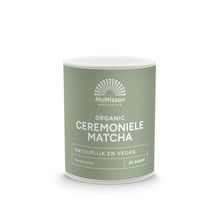 Foto van Mattisson organic ceremoni matcha po bio