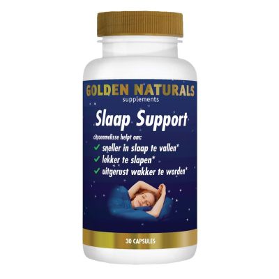 Golden Naturals Slaap support 30 capsules - Overige vitaminen/mineralen
