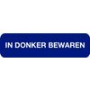 Afbeelding van Strooketiket in donker bewaren 44 x 11 mm