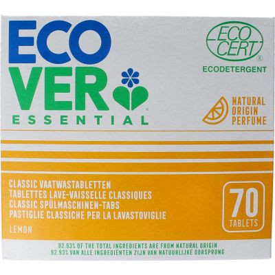 Ecover Essential vaatwastabletten 70 stuks - Afwasmiddel