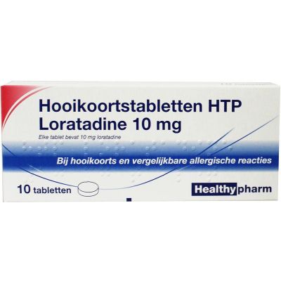 Healthypharm Loratadine hooikoorts tablet 10 tabletten - Hooikoorts